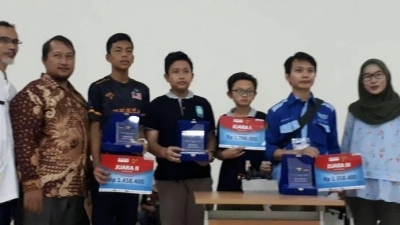 SMP Muhammadiyah 5 Pucang Surabaya Juara Robotik Tingkat Internasional