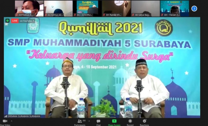 Spemma Kembali Galakkan Qumil Lail secara Daring dan Bergiliran