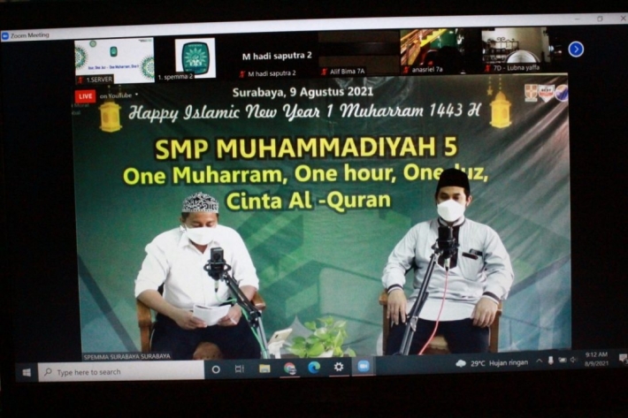 Peringati 1 Muharam, Spemma Ajak Siswa Cinta Al-Quran