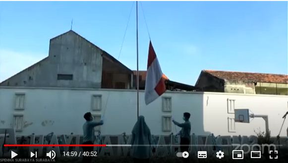 Upacara Bendera Virtual Spemma, Guru Jadi Petugas